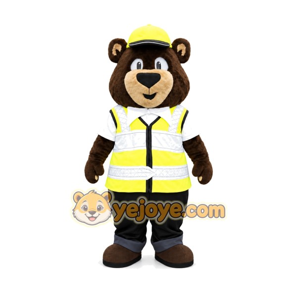 Happy Bear Mascot Costume