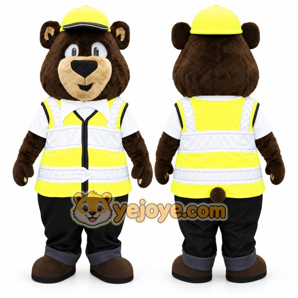 Happy Bear Mascot Costume
