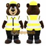 Happy Bear Mascot Costume
