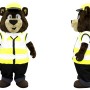 Happy Bear Mascot Costume