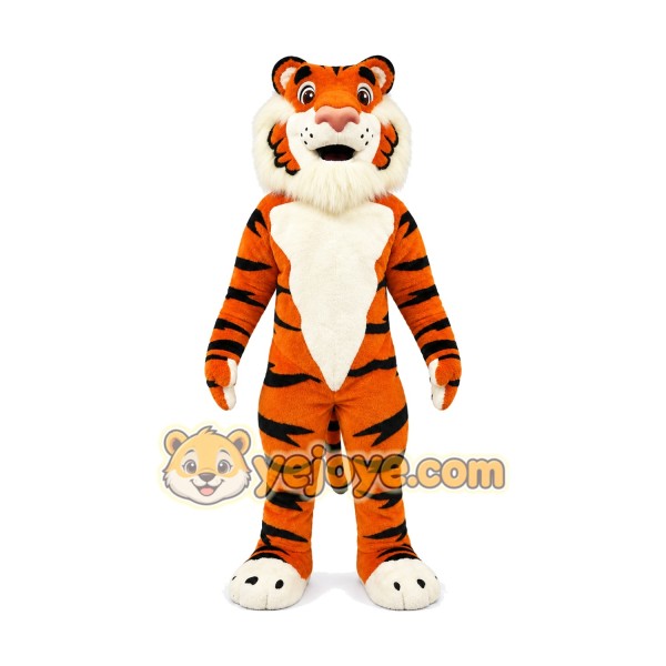 Happy Tiger Mascot Costume