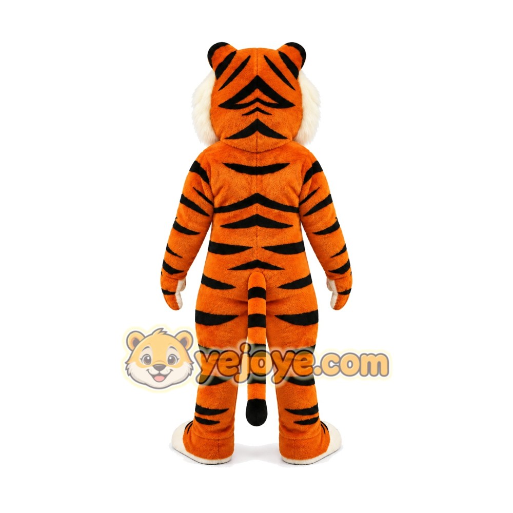 Happy Tiger Mascot Costume Happy Tiger Mascot Costume