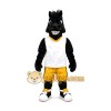 Black Horse Mascot Costume Black Horse Mascot Costume