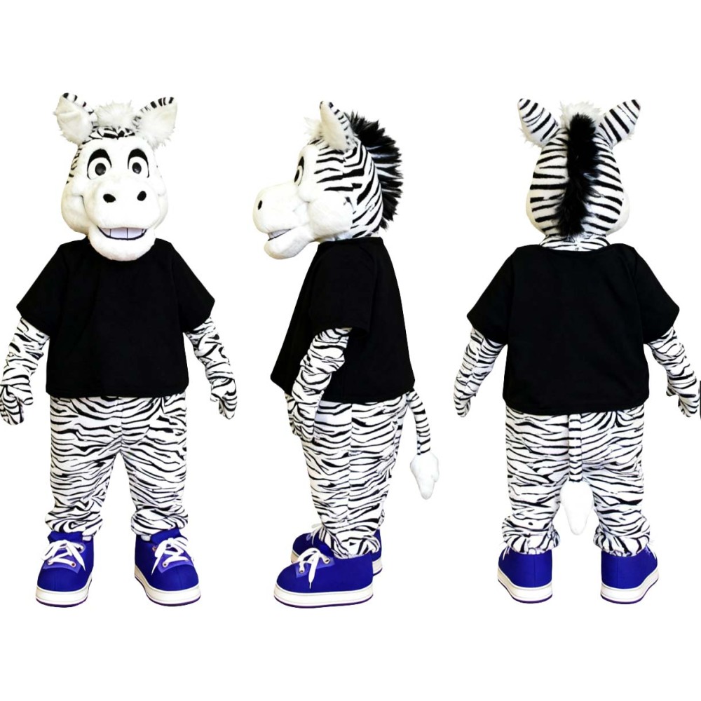 Zebra Mascot Costume