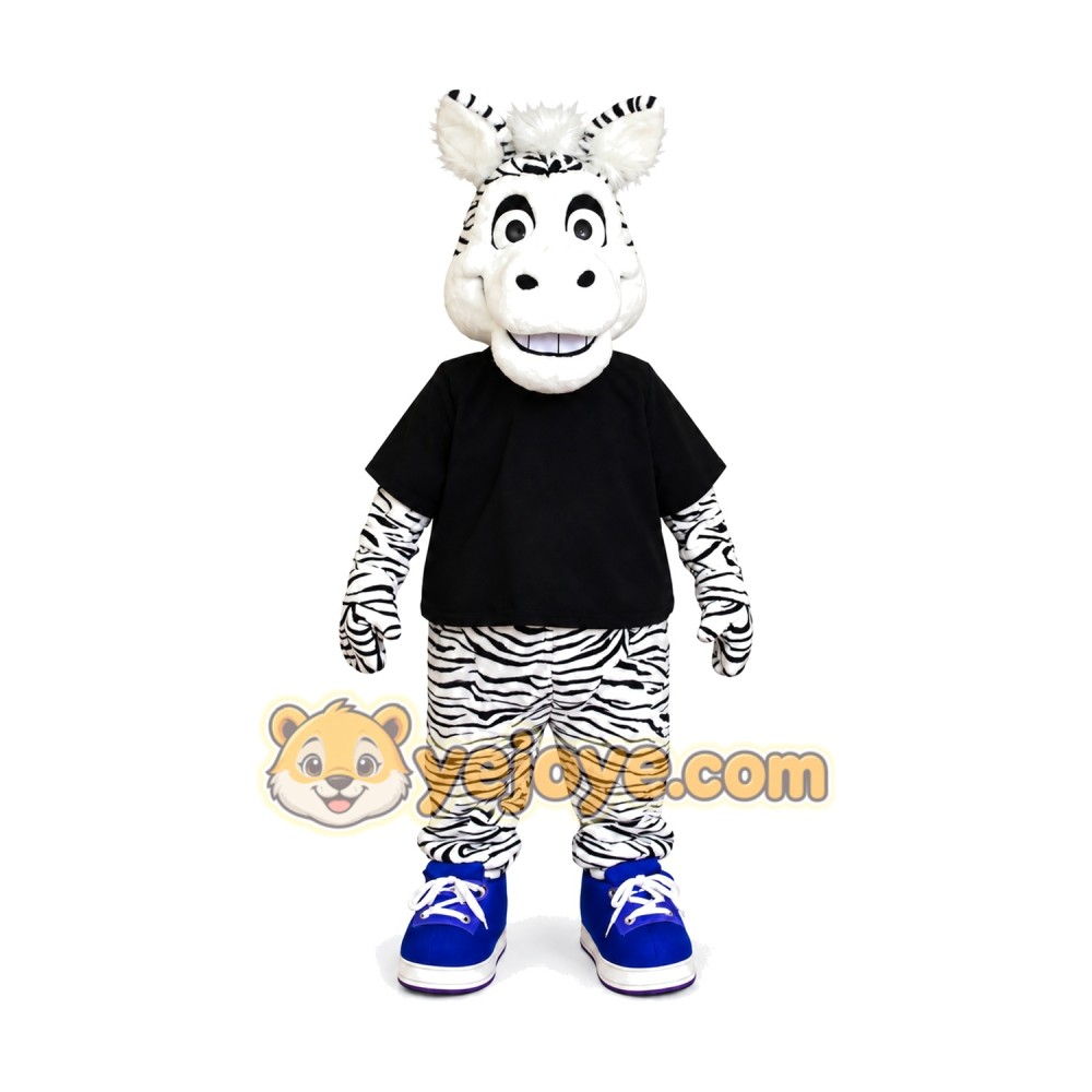 Zebra Mascot Costume Zebra Mascot Costume