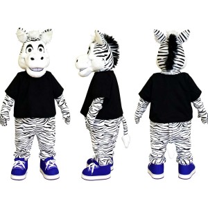 Zebra Mascot Costume