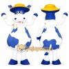 Cow Mascot Costume Cow Mascot Costume