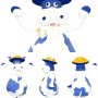 Cow Mascot Costume