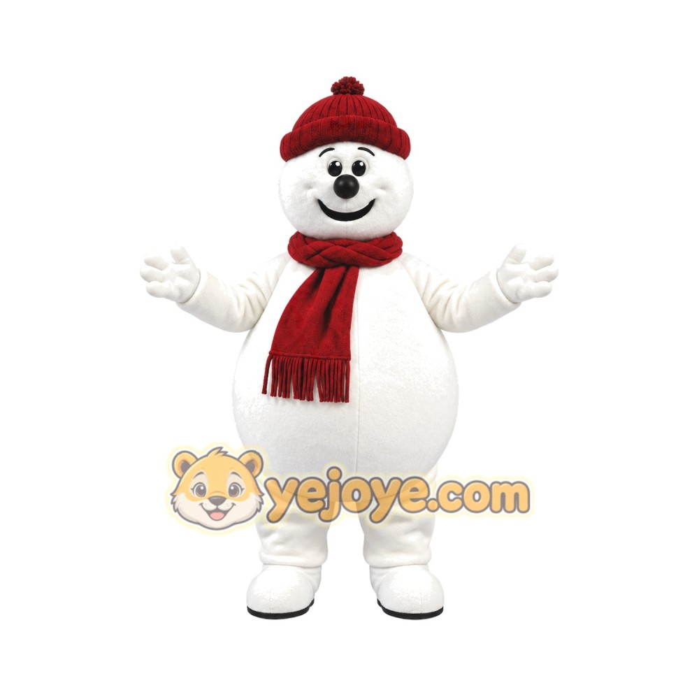Snowman Mascot Costume Snowman Mascot Costume