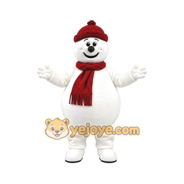 Snowman Mascot Costume Snowman Mascot Costume