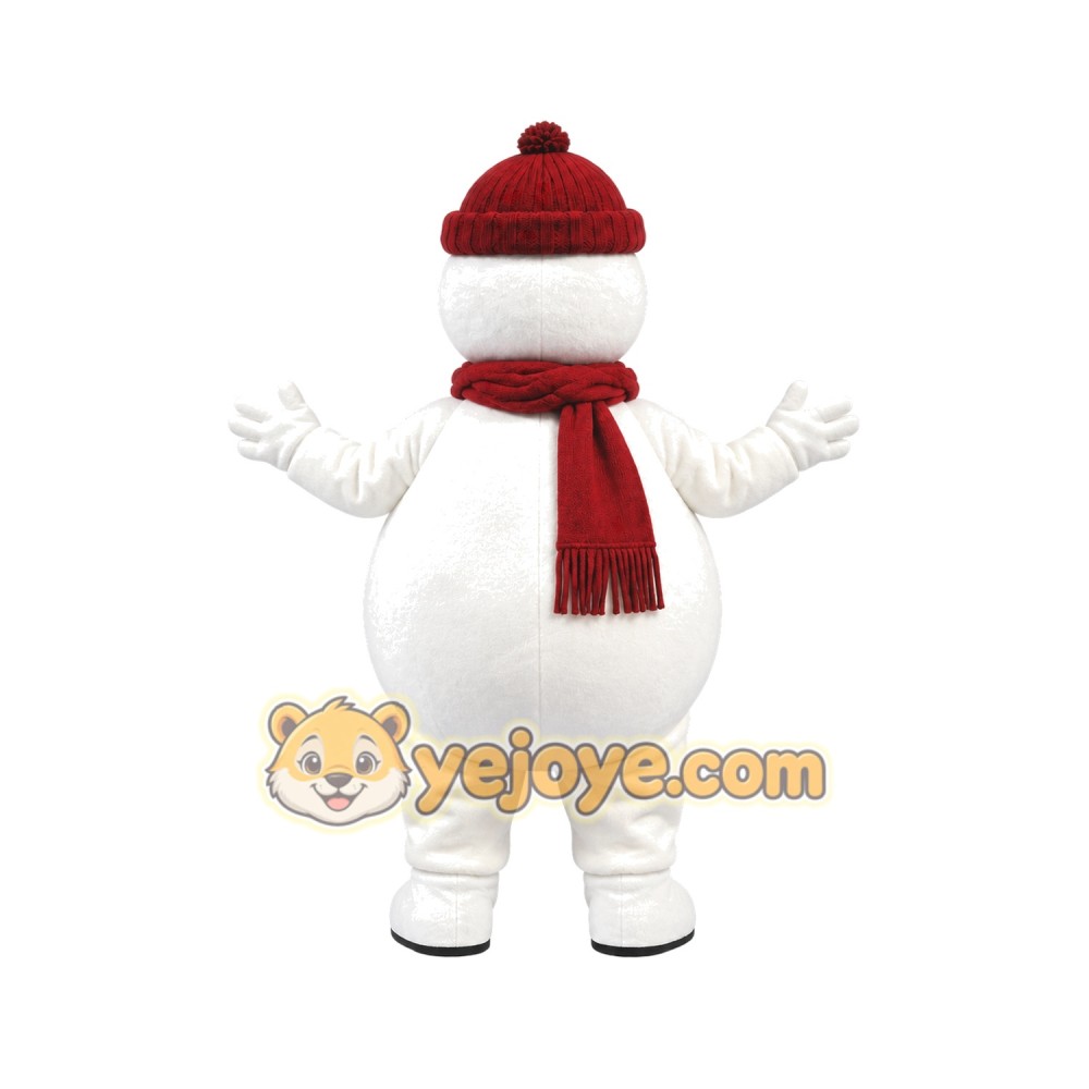 Snowman Mascot Costume Snowman Mascot Costume