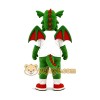 Green Dragon Mascot Costume Green Dragon Mascot Costume