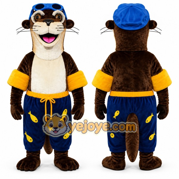 Otter Mascot Costume