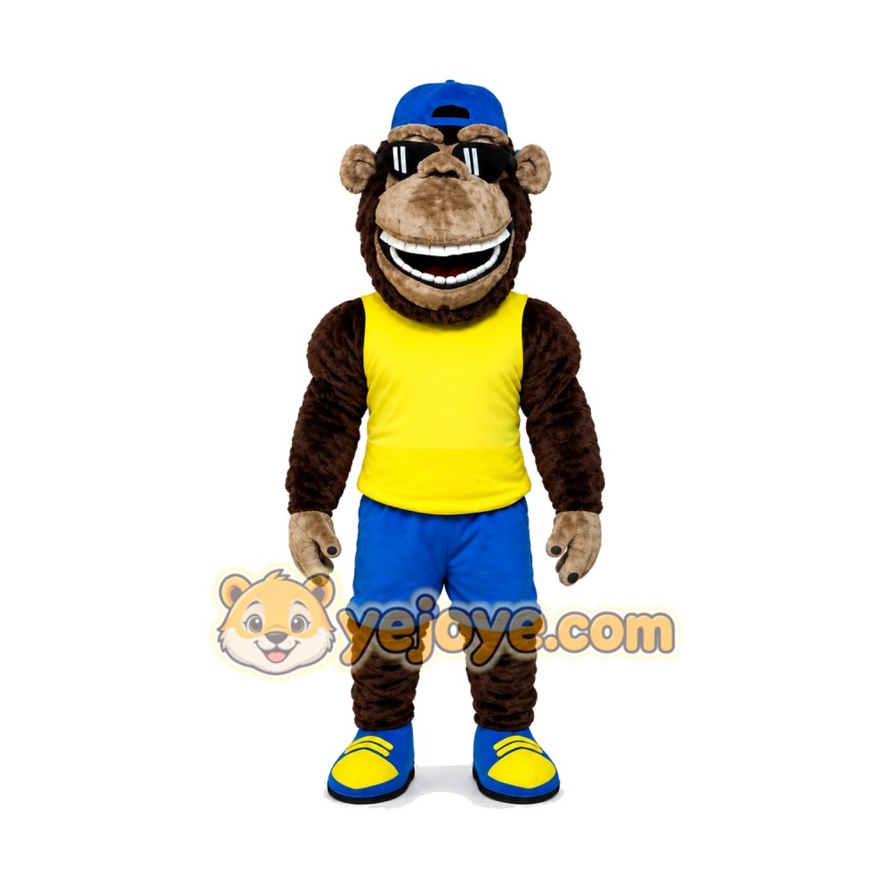 Sport Monkey Mascot Costume Sport Monkey Mascot Costume