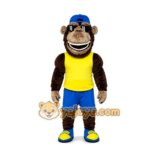 Sport Monkey Mascot Costume Sport Monkey Mascot Costume