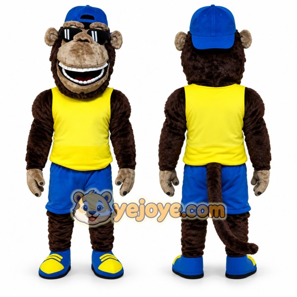 Sport Monkey Mascot Costume