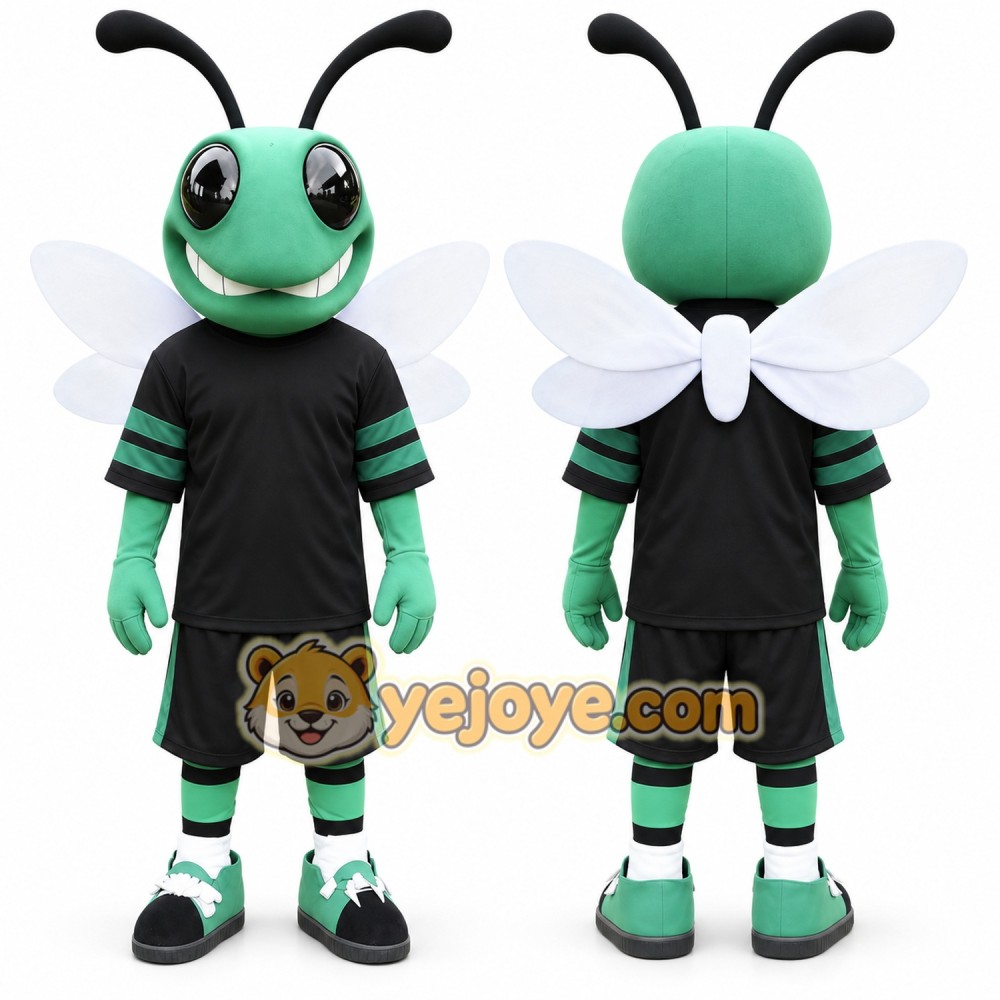 Green Hornet Mascot Costume