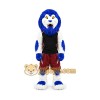 Blue Hair Lion Mascot Costume