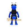 Blue Hornet Mascot Costume Blue Hornet Mascot Costume
