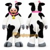 Happy Cow Mascot Costume Happy Cow Mascot Costume