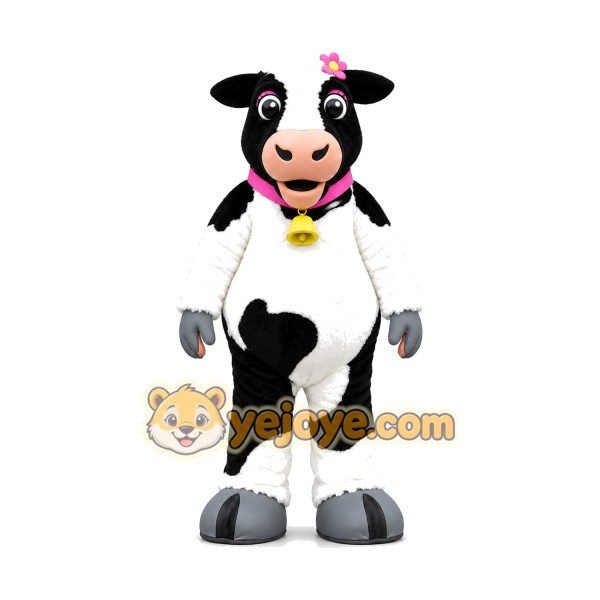 Happy Cow Mascot Costume Happy Cow Mascot Costume