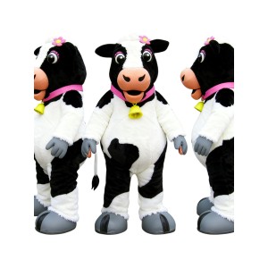 Happy Cow Mascot Costume