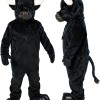 Black Bull Mascot Costume