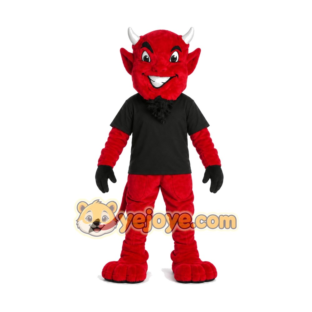 Red Devil Mascot Costume Red Devil Mascot Costume