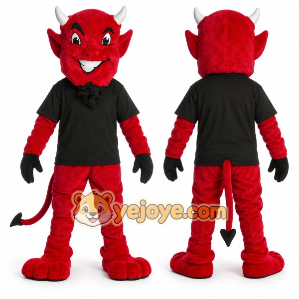 Red Devil Mascot Costume