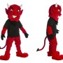 Red Devil Mascot Costume