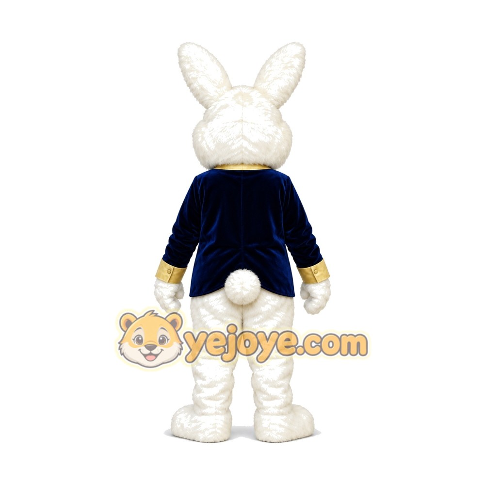 White Rabbit Mascot Costume White Rabbit Mascot Costume
