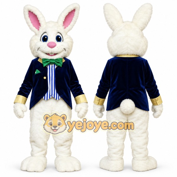 White Rabbit Mascot Costume