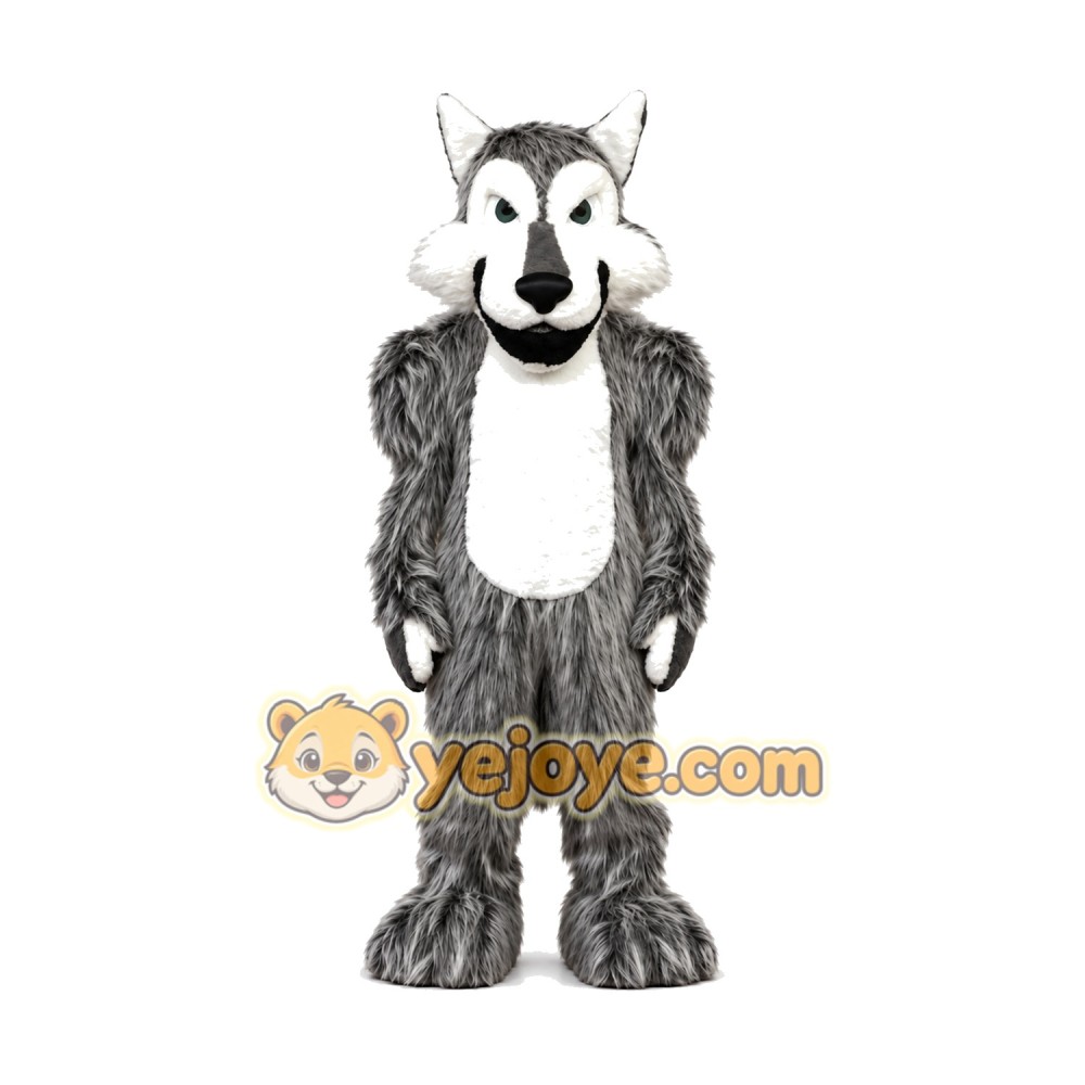 Wolf Mascot Costume Wolf Mascot Costume