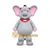 Happy Elephant Mascot Costume Happy Elephant Mascot Costume