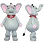 Happy Elephant Mascot Costume