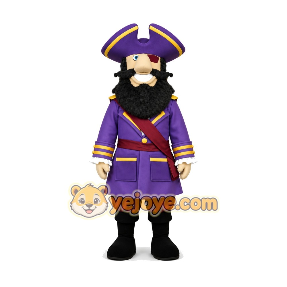 Pirate Mascot Costume Pirate Mascot Costume