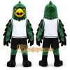 Green Hawk Mascot Costume