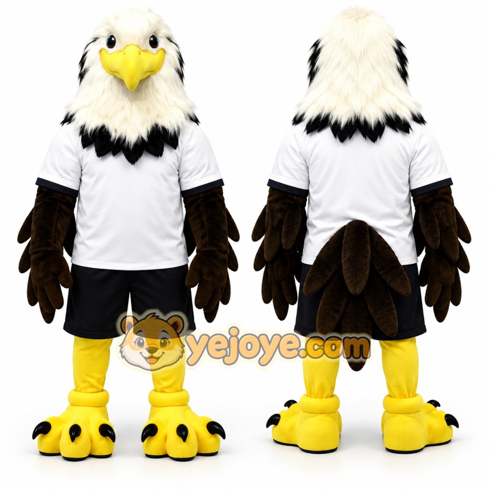 Realistic Eagle Mascot Costume Realistic Eagle Mascot Costume