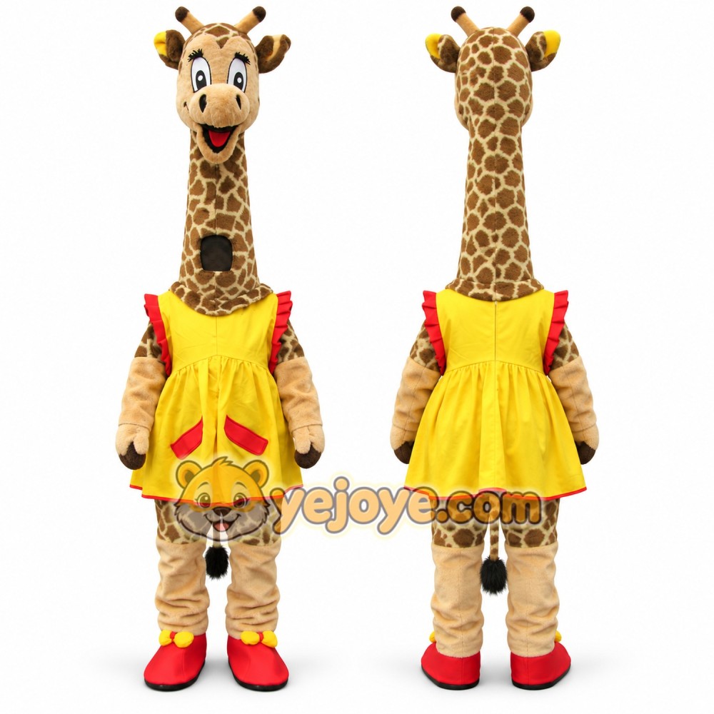 Giraffe Mascot Costume