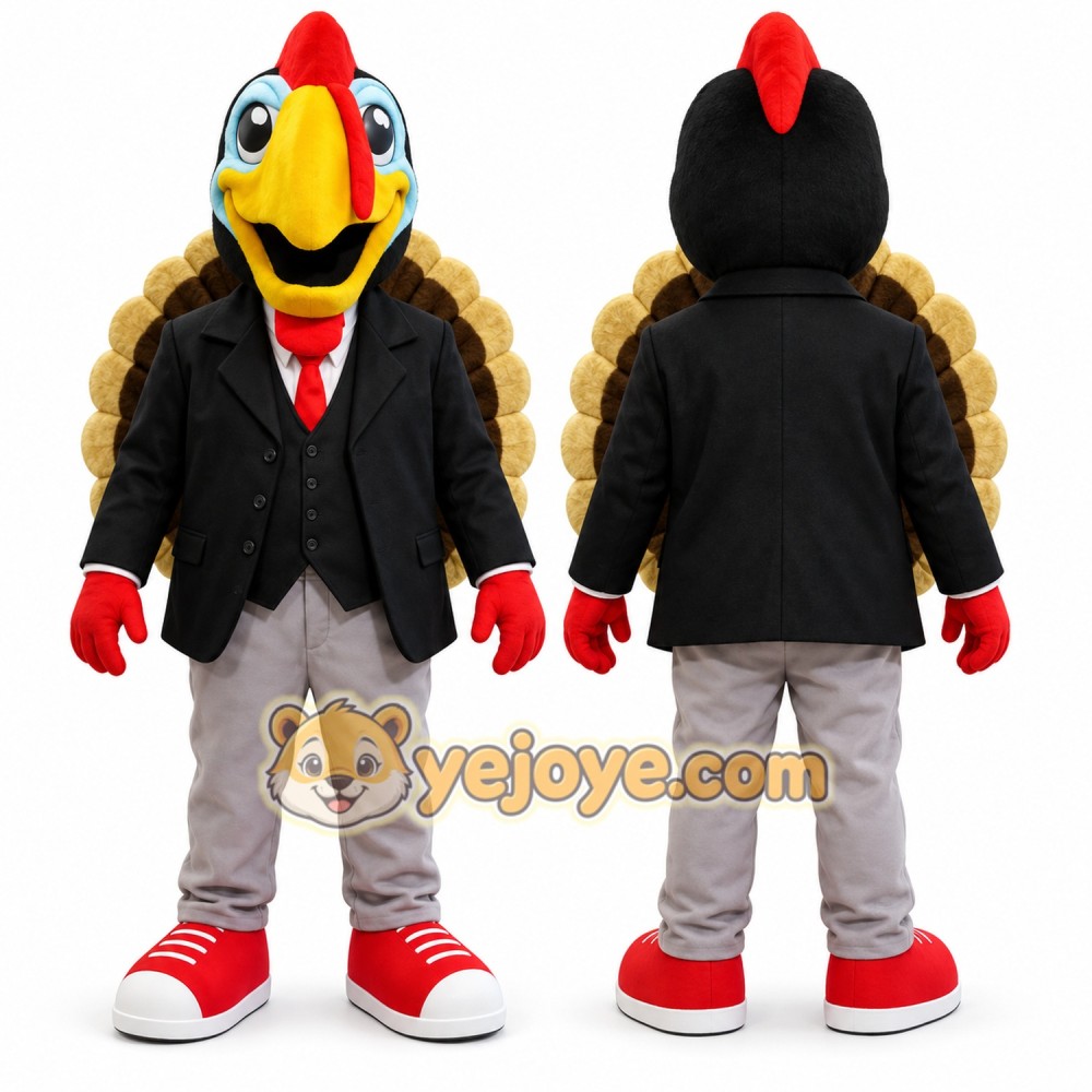 Turkey Mascot Costume Turkey Mascot Costume