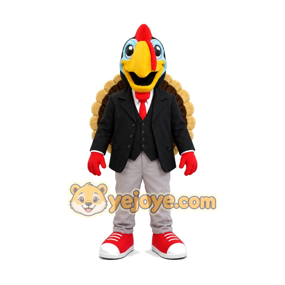 Turkey Mascot Costume Turkey Mascot Costume