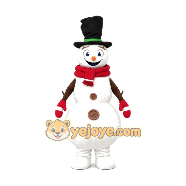 Snowman Mascot Costume Snowman Mascot Costume