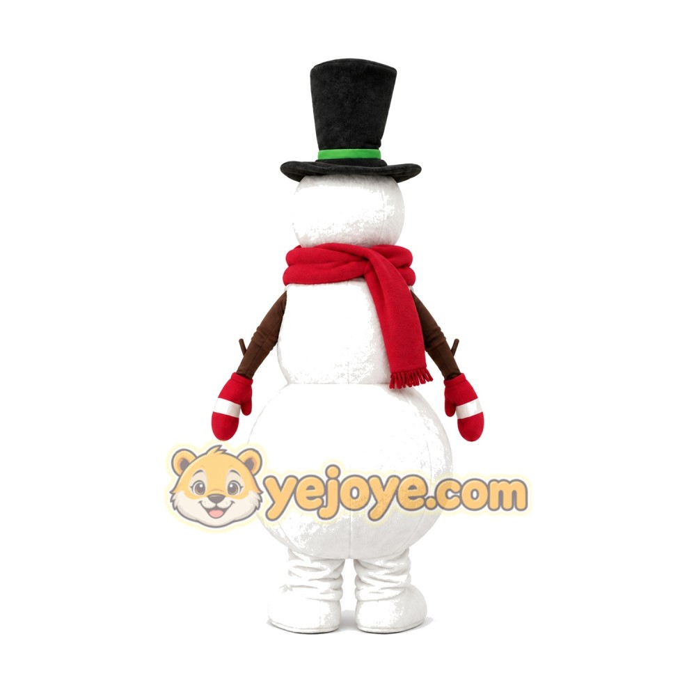 Snowman Mascot Costume Snowman Mascot Costume