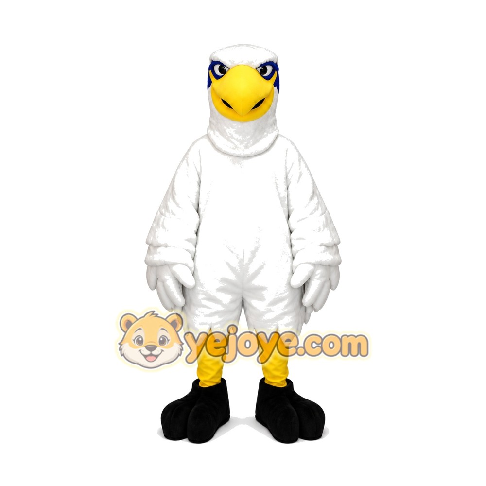 White Eagle Mascot Costume White Eagle Mascot Costume