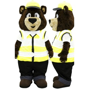 Cute Bear Mascot Costume