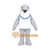 Realistic Dolphin Mascot Costume Realistic Dolphin Mascot Costume
