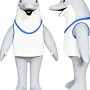 Realistic Dolphin Mascot Costume