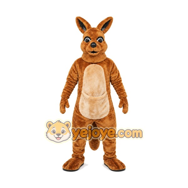 Realistic Kangaroo Mascot Costume
