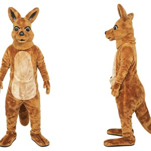Realistic Kangaroo Mascot Costume