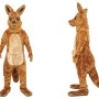 Realistic Kangaroo Mascot Costume
